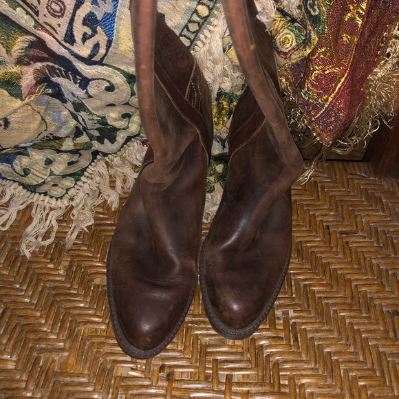 Cartujano Espana Tall Leather Boots - Picture 2 of 2